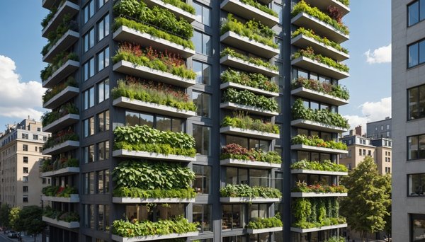Réinventer les façades verticales : créez un jardin urbain pour assainir l"air de votre ville !