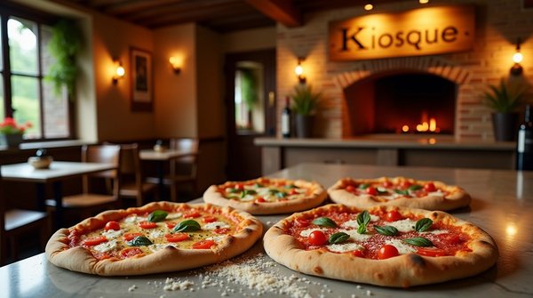 Découvrez les délicieuses pizzas artisanales du kiosque à glandon